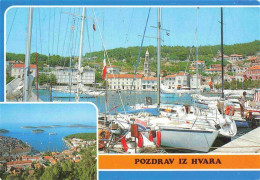 73980579 Hvar_Croatia Yachthafen Kuestenpanorama - Croatia