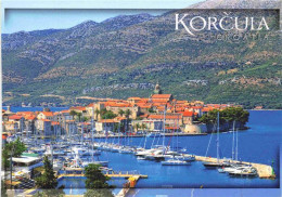 73980576 Korcula_Curzola_Croatia Panorama Hafen - Kroatien