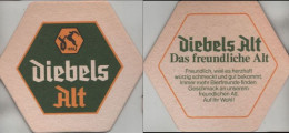 5006664 Bierdeckel 6-eckig - Diebels - Beer Mats