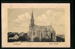 AK Schiffweiler, Katholische Kirche  - Altri & Non Classificati