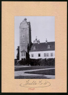 Fotografie Brück & Sohn Meissen, Ansicht Strehla, Schlosshof Mit Turm  - Places