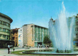 73980500 Plovdiv_Plowdiw_Philippopel_BG Stadtzentrum Springbrunnen - Bulgarije