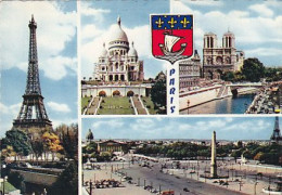 AK 215177 FRANCE - Paris - Mehransichten, Panoramakarten