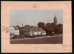 Fotografie Brück & Sohn Meissen, Ansicht Lohmen, Blick Auf Den Gasthof Zum Erbgericht Lohmen  - Places