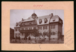 Fotografie Brück & Sohn Meissen, Ansicht Bärenfels I. Sa., Blick Auf Die Diakonissenanstalt  - Lieux