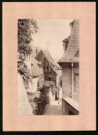 Fotografie Brück & Sohn Meissen, Ansicht Meissen I. Sa., Blick In Die Gasse Rote Stufen  - Places