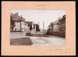 Fotografie Brück & Sohn Meissen, Ansicht Lautawerk, Blick In Die Dionstrasse Gegen Das Werk  - Lieux