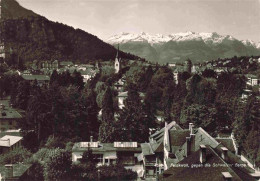 73980442 Feldkirch__Vorarlberg_AT Panorama Blick Gegen Die Schweizer Berge - Autres & Non Classés