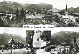 73980440 Berg_Drautal_Kaernten_AT Panorama Ortsansicht Mit Kirche Kreuz Kapelle - Other & Unclassified