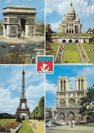 AK 215178 FRANCE - Paris - Mehransichten, Panoramakarten