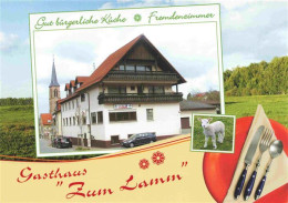 73980419 Zotzenbach Gasthaus Zum Lamm - Autres & Non Classés
