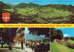 73980398 Ruhpolding Rundblick Nach Ruhpolding Vom Alpengasthof Brandner Alm Terr - Ruhpolding