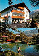 73950224 Dorf-Tirol_Suedtirol_IT Pension Restaurant Café Krone Swimming Pool - Other & Unclassified