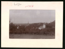 Fotografie Brück & Sohn Meissen, Ansicht Bad Elster, Blick Auf Die Katholische Und Evangelische Kirche  - Places
