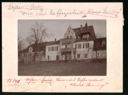 Fotografie Brück & Sohn Meissen, Ansicht Meissen I. Sa., Spaar - Wein- Und Kaffeeschank Klause Steinberg  - Plaatsen