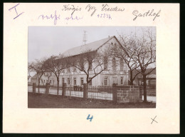 Fotografie Brück & Sohn Meissen, Ansicht Krögis, Strasse Am Gasthof Krögis  - Places