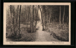 AK Melle I. H., Weg Zum Weberhaus  - Melle