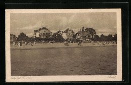 AK Travemünde, Partie Am Strand  - Luebeck-Travemuende