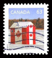 Canada (Scott No.2697 - Drapeau Canadien / 63¢ / Canadian Flag) (o) - Usados