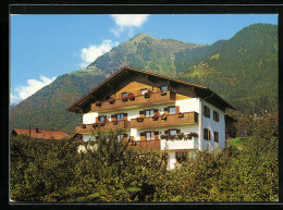 Cartolina Dorf Tirol /Meran, Hotel Haus Ortswies, Haslachstr. 37, Haus Vor Bergpanorama  - Other & Unclassified