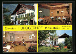 Cartolina Dorf Tirol /Meran, Pension Furggerhof Mit Weinstube, Schlossstr. 5  - Other & Unclassified