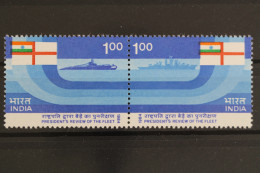 Indien, Schiffe, MiNr. 982-983, Paar, Postfrisch - Sonstige & Ohne Zuordnung
