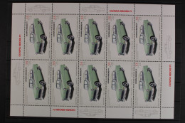 Deutschland (BRD), MiNr. 2363, Kleinbogen Automobile, Postfrisch - Unused Stamps