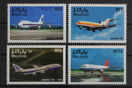 Malediven, Flugzeuge, MiNr. 3087-3090, Postfrisch - Malediven (1965-...)