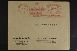 Leipzig, Anton Weber, Perlenleim Castrol, Freistempler, 1936 - Other & Unclassified