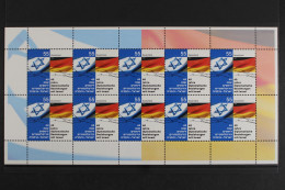 Deutschland (BRD), MiNr. 2498, Kleinbogen Israel, Postfrisch - Unused Stamps