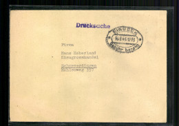 Einbeck, Gebühr Bezahlt, 1948, Auf Drucksache - Andere & Zonder Classificatie