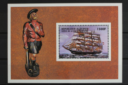 Guinea, Schiffe, MiNr. Block 568, Postfrisch - Guinée (1958-...)