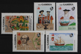 Gambia, Schiffe, MiNr. 811-815, Postfrisch - Gambie (1965-...)