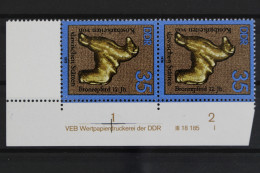 DDR, MiNr. 2306, Paar, Ecke Re. Unten, DV I, Postfrisch - Unused Stamps