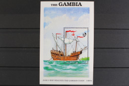 Gambia, Schiffe, MiNr. Block 57, Postfrisch - Gambie (1965-...)
