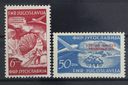 Jugoslawien, Flugzeuge, MiNr. 666-667, Postfrisch - Autres & Non Classés
