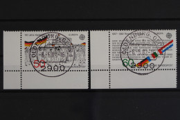 Deutschland (BRD), MiNr. 1130-1131, Ecke Li. Unten, Zentrischer Stempel - Used Stamps