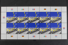 Deutschland, MiNr. 2593, Kleinbogen Römische Verträge, Postfrisch - Unused Stamps