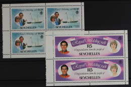 Seychellen, MiNr. 483 + 488 C, Heftchenblatt, Postfrisch - Seychellen (1976-...)