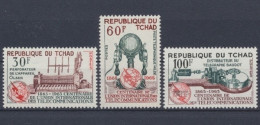 Tschad, MiNr. 135-137, Postfrisch - Tschad (1960-...)