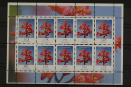Deutschland, MiNr. 3117, Kleinbogen, Purpurglöckchen, Postfrisch - Unused Stamps