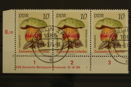 DDR, MiNr. 1934, Dreierstreifen, Ecke Li. Unten, DV I, Gestempelt - Usati