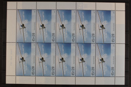 Deutschland, MiNr. 2649, Kleinbogen, Segelflugzeug, Postfrisch - Unused Stamps