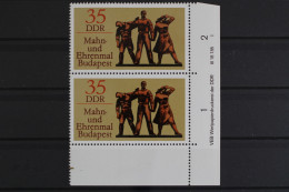 DDR, MiNr. 2169, Paar, Ecke Re. Unten, DV I, Postfrisch - Unused Stamps