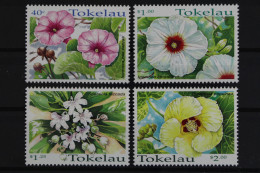 Tokelau Inseln, MiNr. 271-274, Blumen, Postfrisch - Tokelau