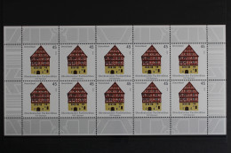 Deutschland, MiNr. 2823, Kleinbogen, Fachwerkbauten, Postfrisch - Unused Stamps