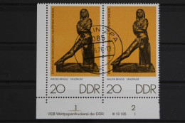 DDR, MiNr. 2142, Paar, Ecke Li. Unten DV I, Gestempelt - Used Stamps