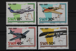 Namibia - Südwestafrika, MiNr. 637-640, Flugzeuge, Postfrisch - Namibië (1990- ...)