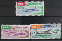 Guinea, Flugzeuge, MiNr. 21-23, Postfrisch - Guinée (1958-...)