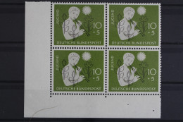 Deutschland, MiNr. 233, Viererblock, Ecke Li. Unten, Postfrisch - Unused Stamps